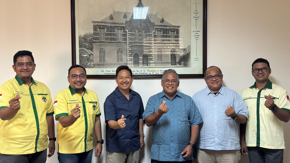 Pertemuan dengan Kepala Yayasan Kanisius Pusat