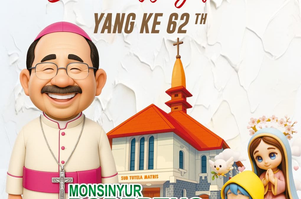 Selamat Ulangtahun Mgr Robertus Rubiyatmoko
